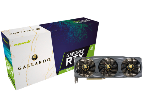 Manli GeForce RTX™ 3080 Gallardo (M3481+N613-00) [Discontinued]